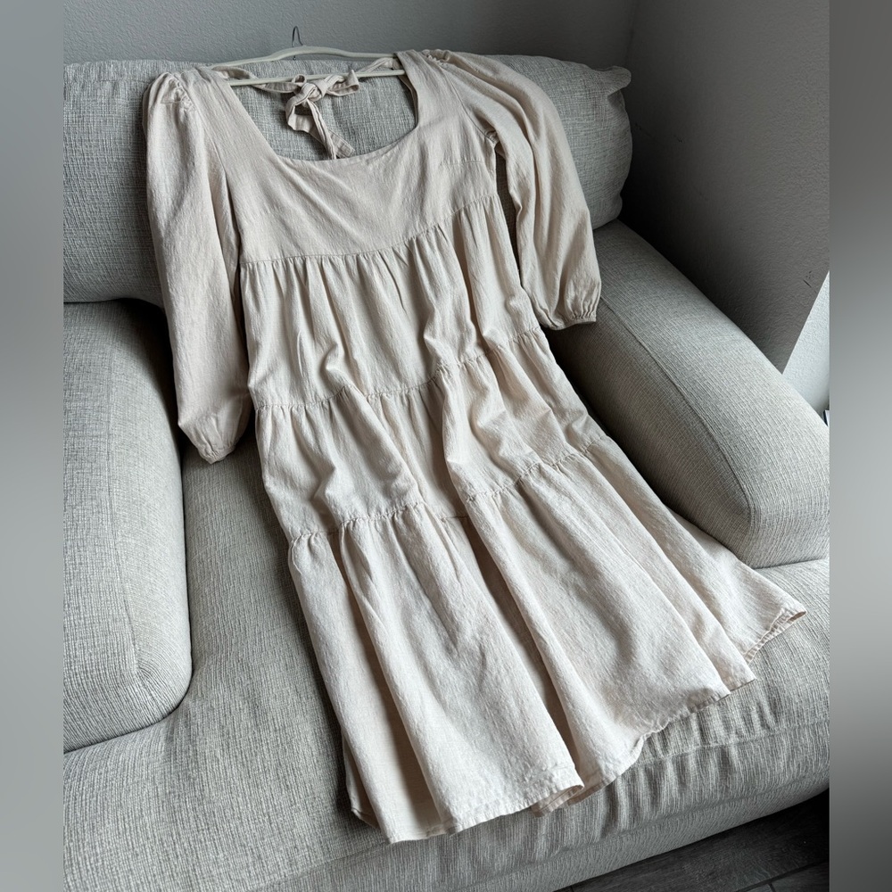 Jacquie The Label Tiered Midi Dress